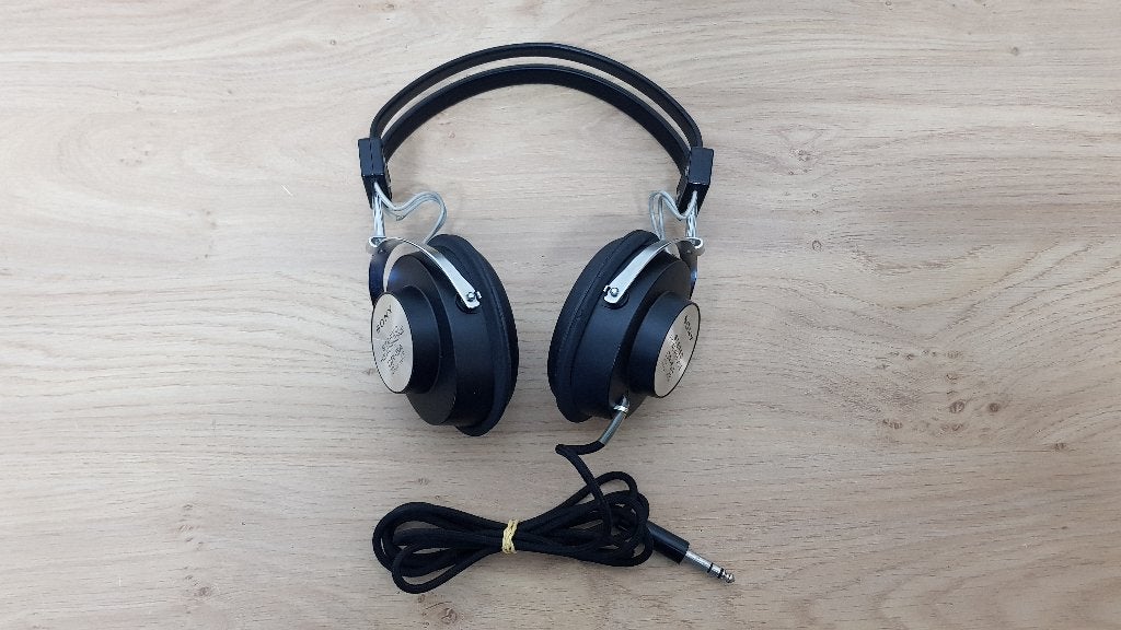 Sony Koptelefoon DR-5A Vintage Jaren 60, Gebruikt, Zilver, Verzenden, Sony