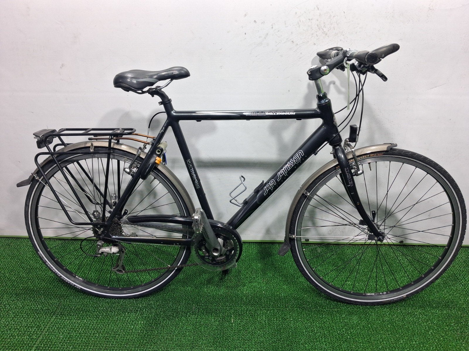 Jan jansen millennium heren sport stad fiets, 57 tot 61 cm, Ophalen, Meer dan 20 versnellingen, Overige merken