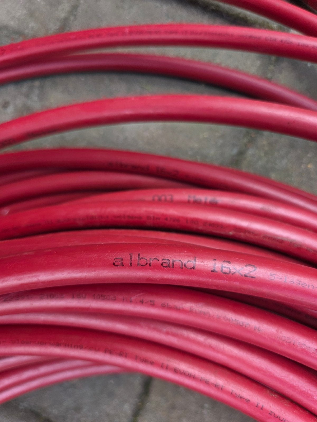 Allbrand 16x2 Vloerverwarming buis- Onbekende lengte, Ophalen, Zo goed als nieuw