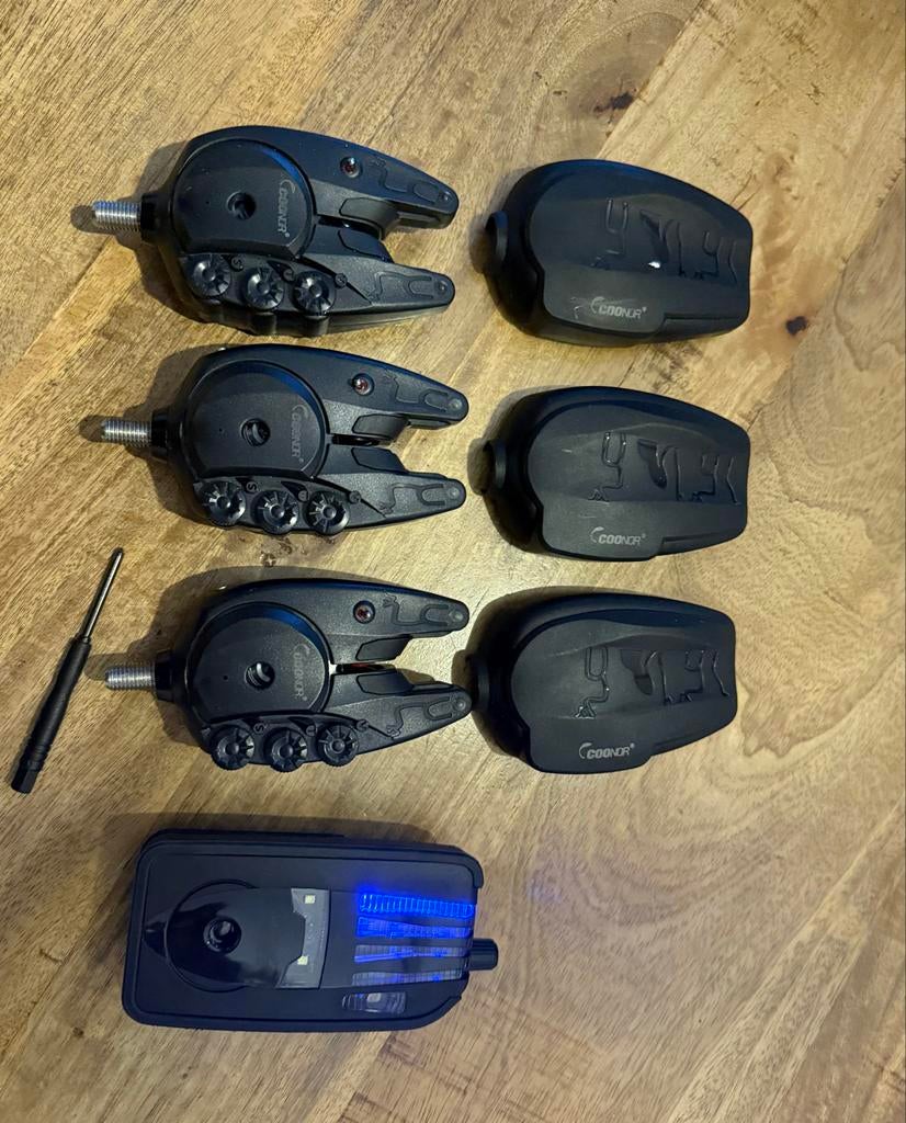 Setje piepers 3+1, Watersport en Boten, Hengelsport | Algemeen, Ophalen of Verzenden, Gebruikt, Overige typen