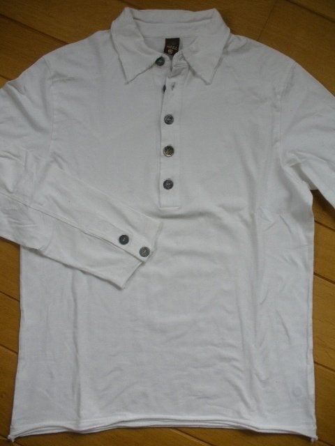 CAST IRON polo t- shirt wit maat M, Ophalen of Verzenden, Zo goed als nieuw, Maat 52/54 (L), Wit