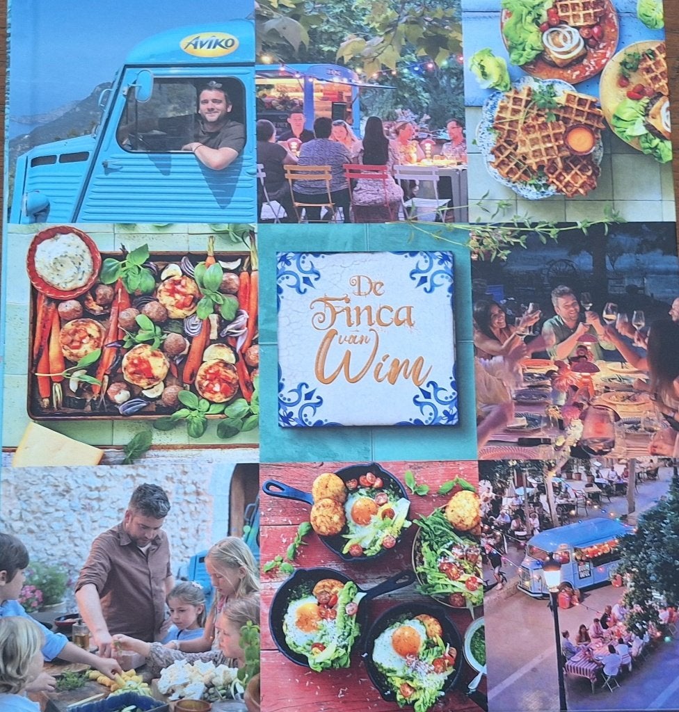 Hardcover kookboek:De Finca van Wim., Ophalen of Verzenden, Nieuw