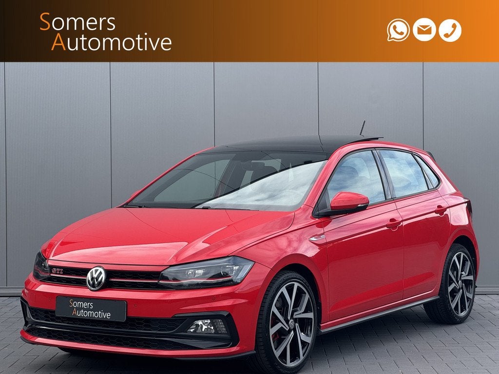 Volkswagen Polo 2.0 TSI DSG GTI | Panorama | Virtual | 18" |, Auto's, Volkswagen, Gebruikt, Zwart, 4 cilinders, 1984 cc