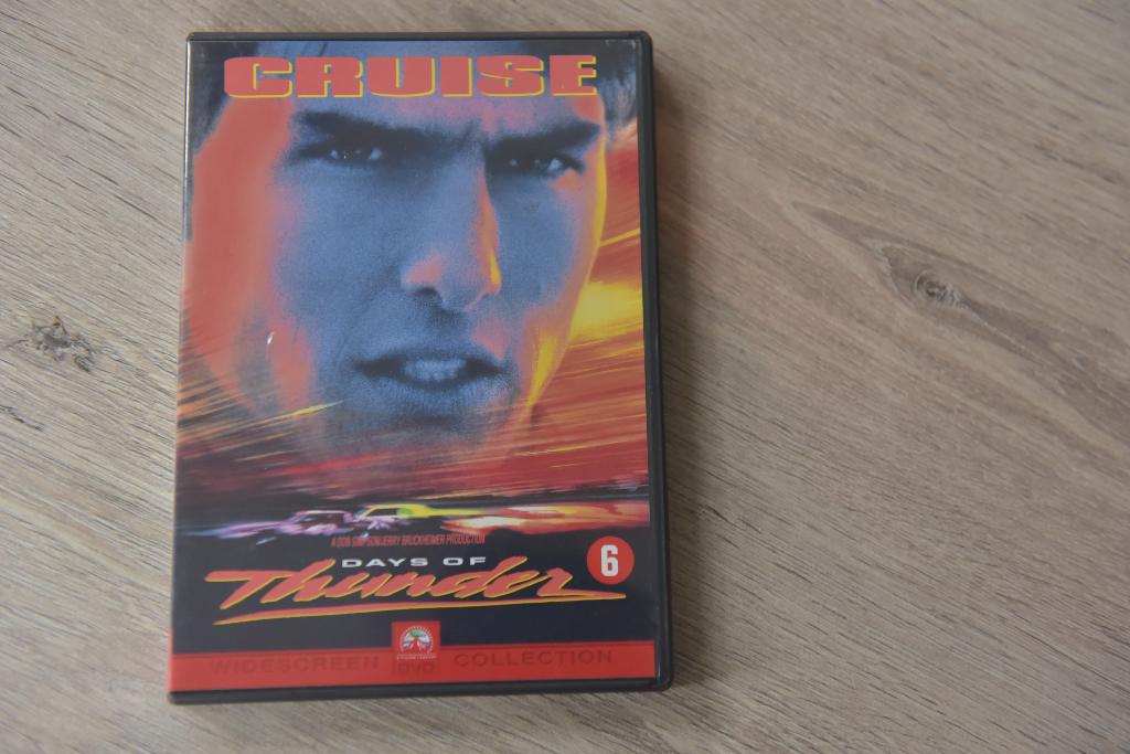 DAYS OF THUNDER -- TOM CRUISE, Cd's en Dvd's, Vanaf 16 jaar, Verzenden, Zo goed als nieuw