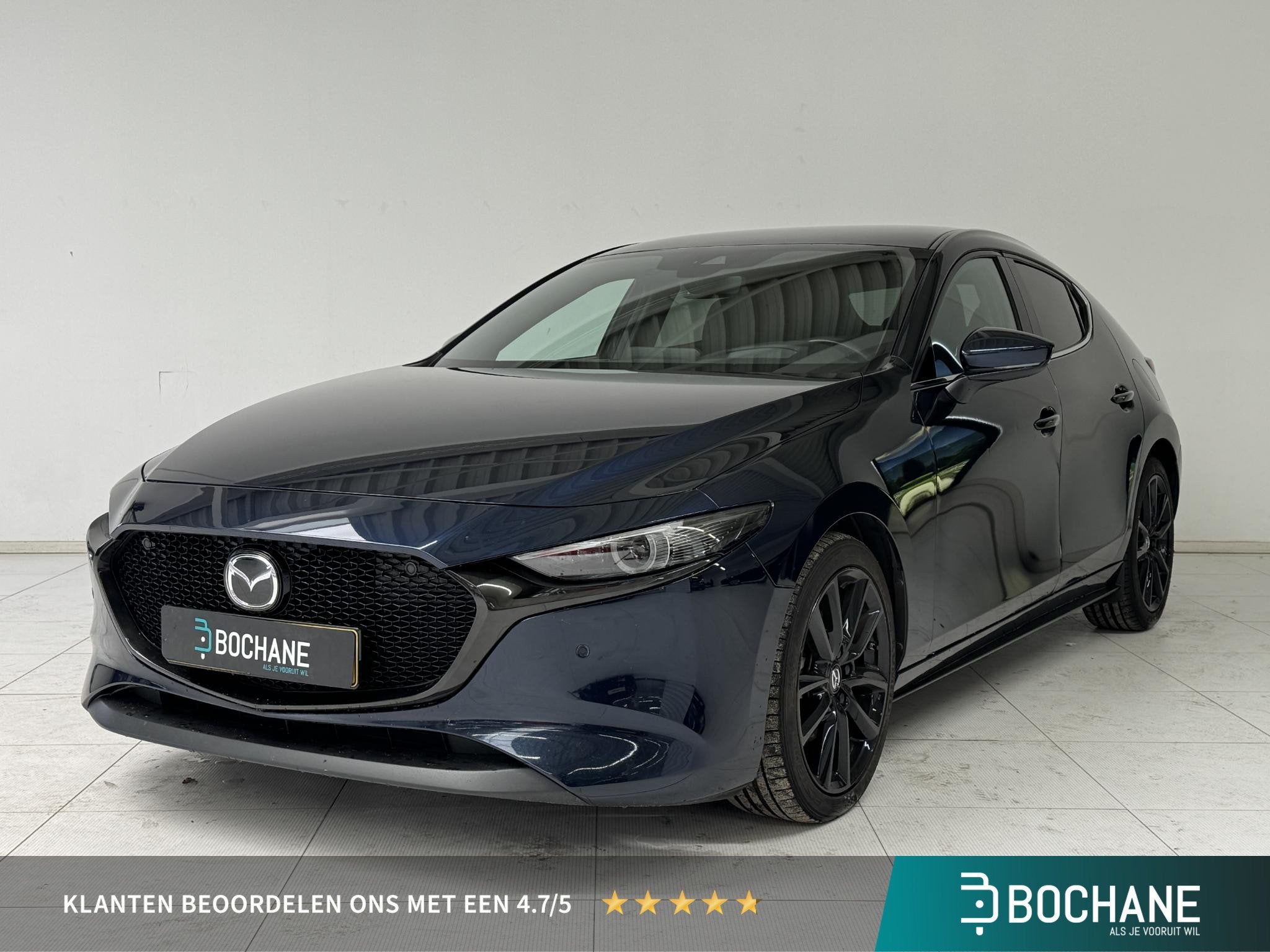 Mazda 3 2.0 e-SkyActiv-X M Hybrid 180 Luxury | BOSE-Audio |, Auto's, Mazda, 1998 cc, Gebruikt, Met garantie (alle), Bedrijf