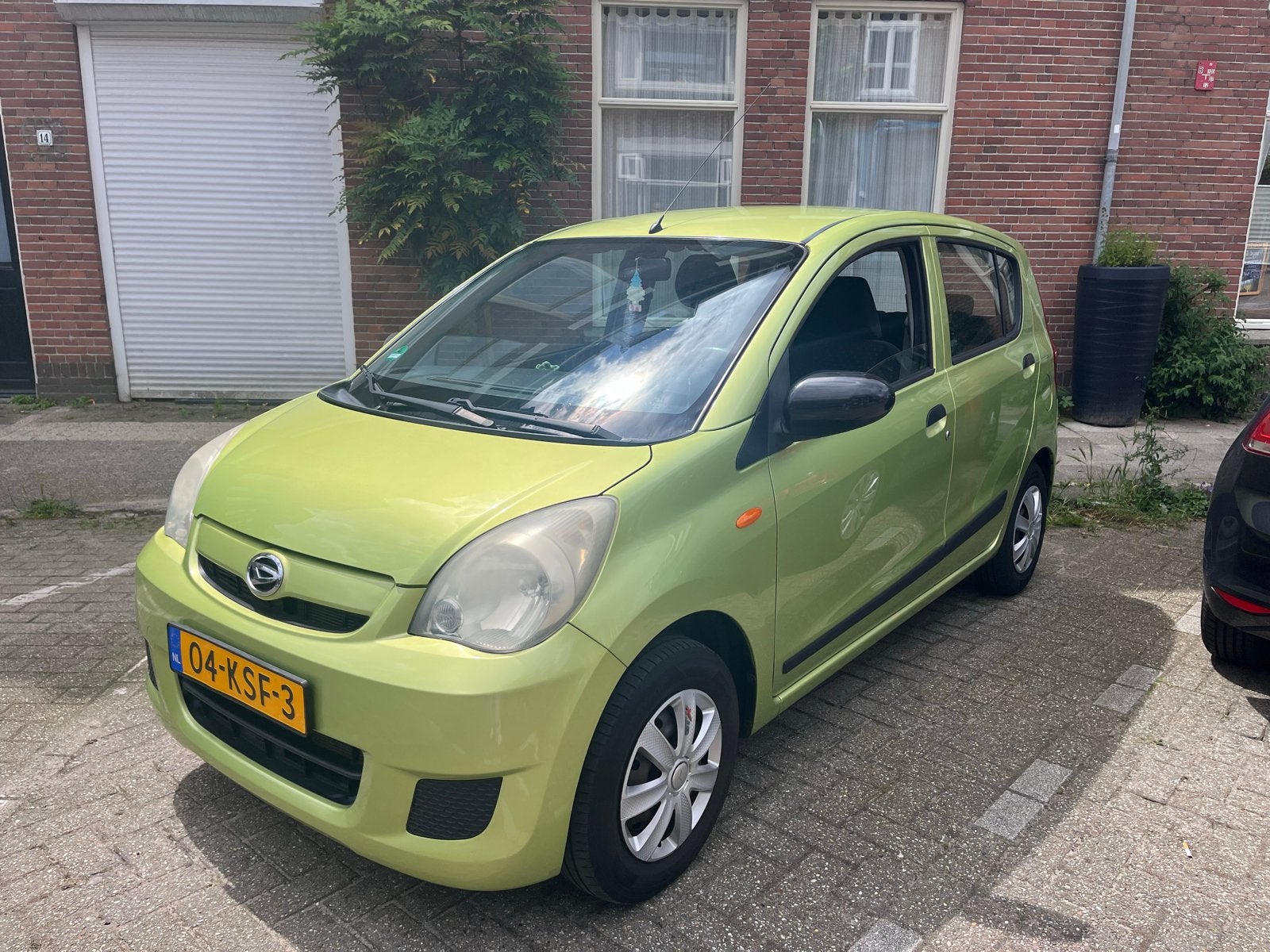 Daihatsu Cuore 1.0 5D 2010 Groen, Auto's, Daihatsu, Voorwielaandrijving, 600 kg, 18 €/maand, 4 stoelen
