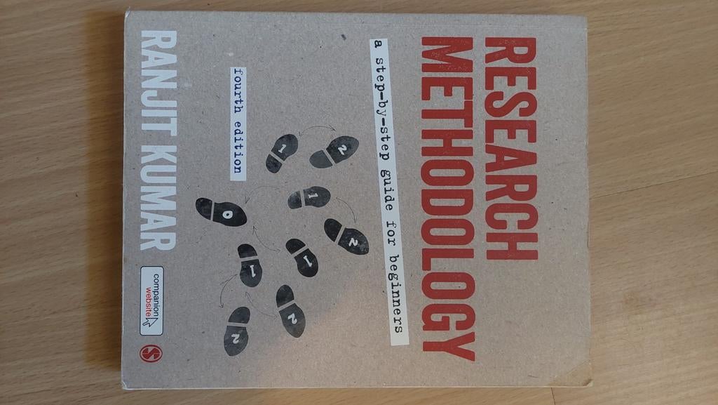 Research Methodology 4e - Ranjit Kumar, Ophalen of Verzenden