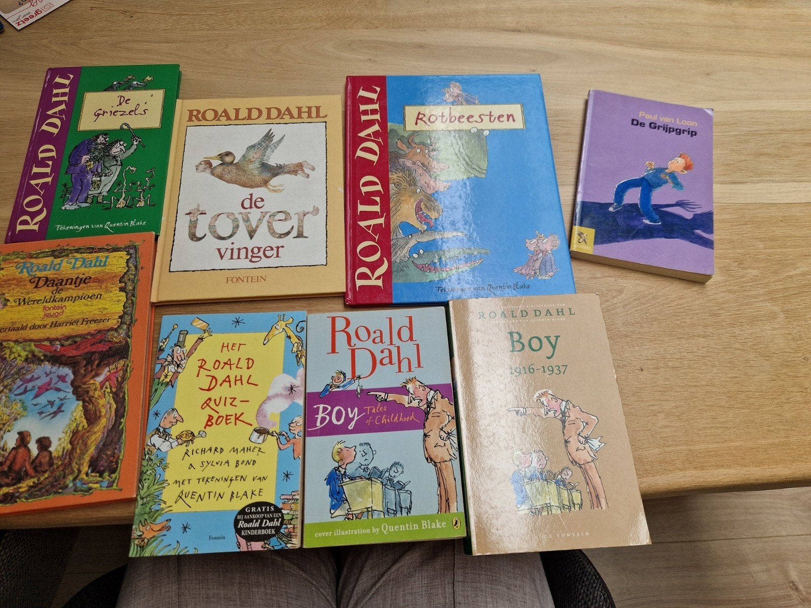 Roald Dahl Boeken  8 Stuks, Boeken, Ophalen of Verzenden, Gelezen, Roald Dahl