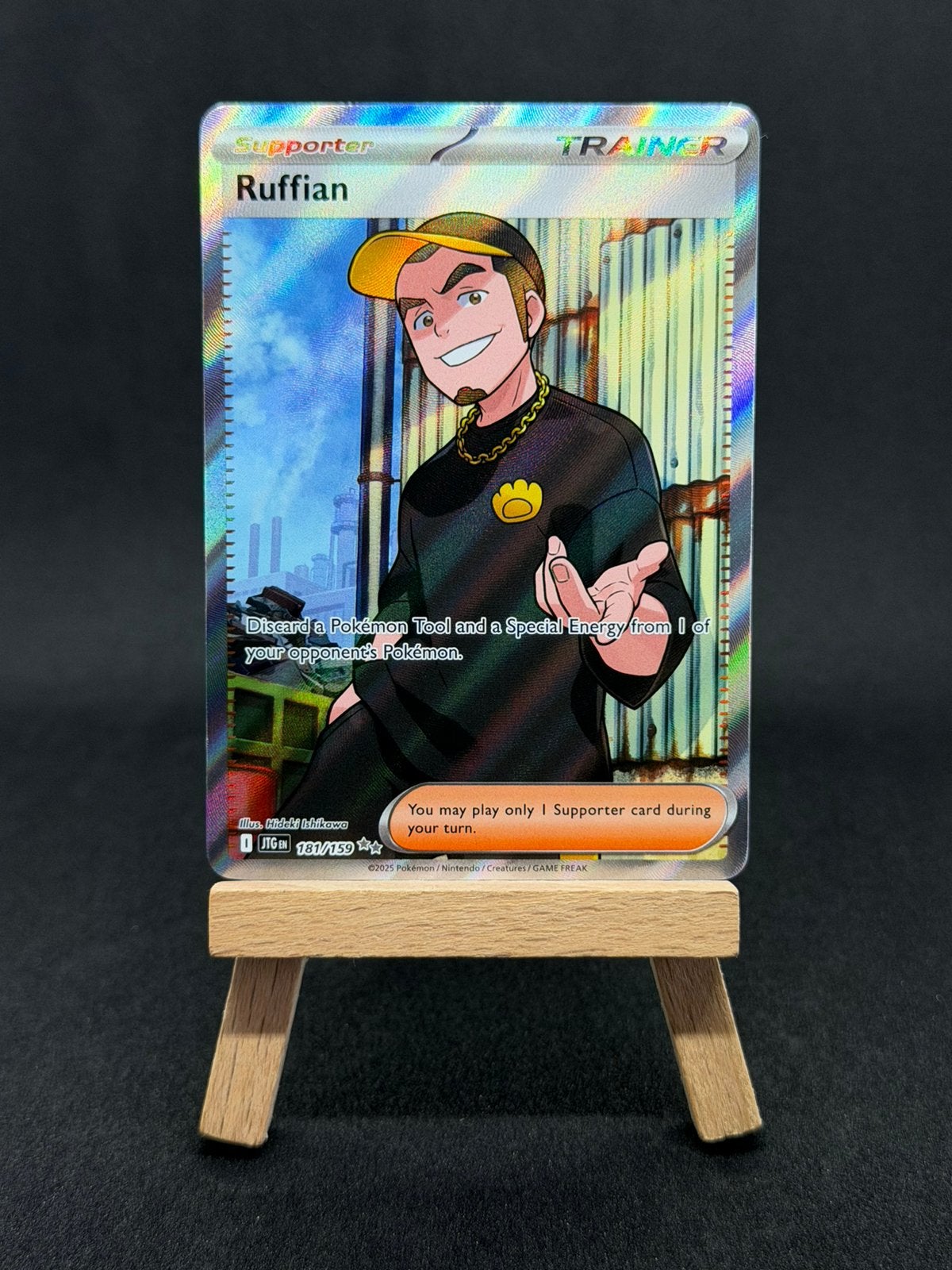 Pokémon TCG Ruffian JTG 181 | Ultra Rare, Ophalen of Verzenden, Zo goed als nieuw