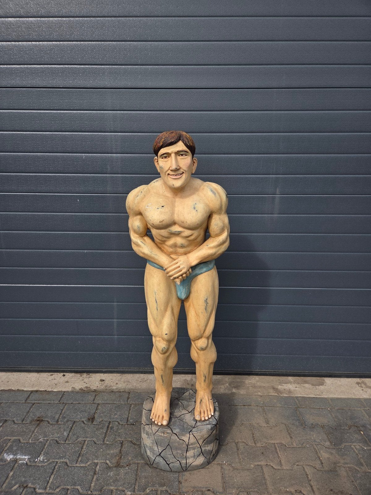 Beeld bodybuilder, Ophalen, Gebruikt, Overige typen