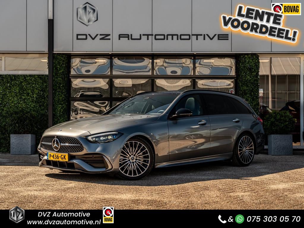 Mercedes-Benz C-klasse Estate 180 AMG Line | Premium Pack |, Auto's, Mercedes-Benz, Automaat, 4 cilinders, Met garantie (alle)