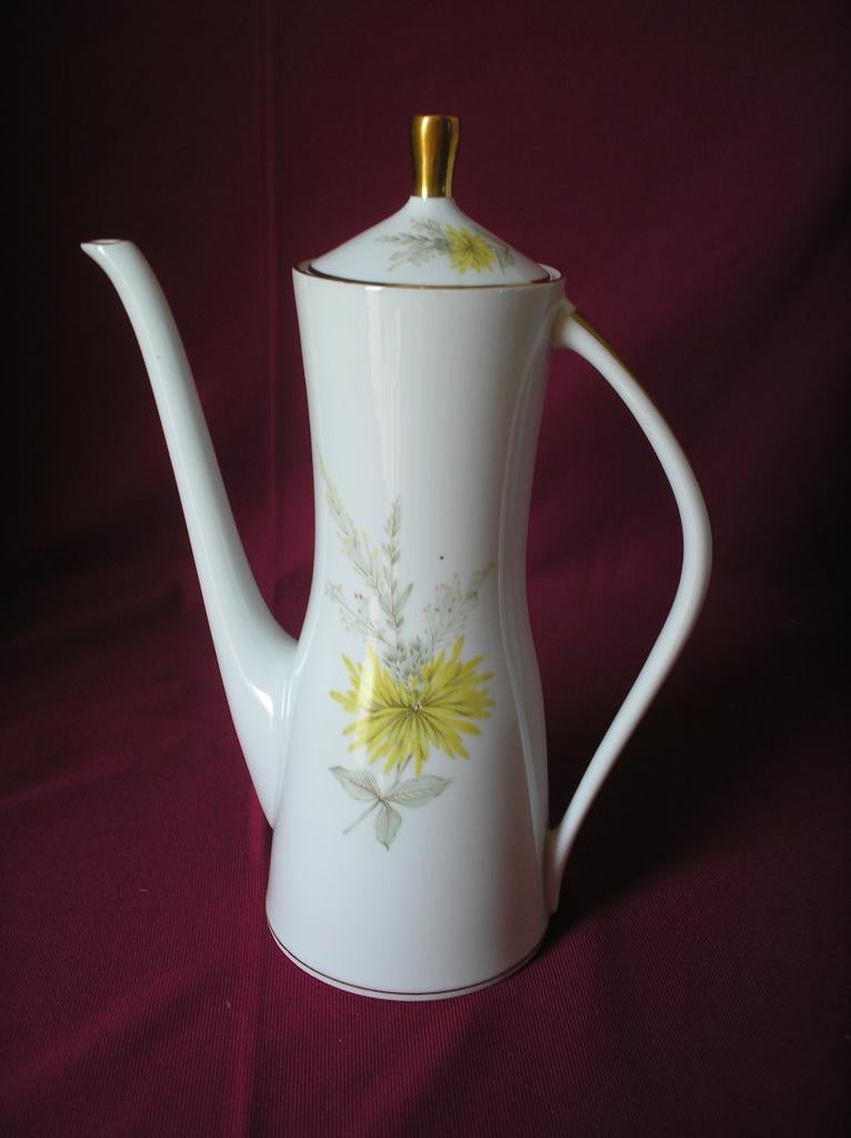 Thee/Koffiepot , Edelstein Bavaria jaren 50/60, Ophalen of Verzenden