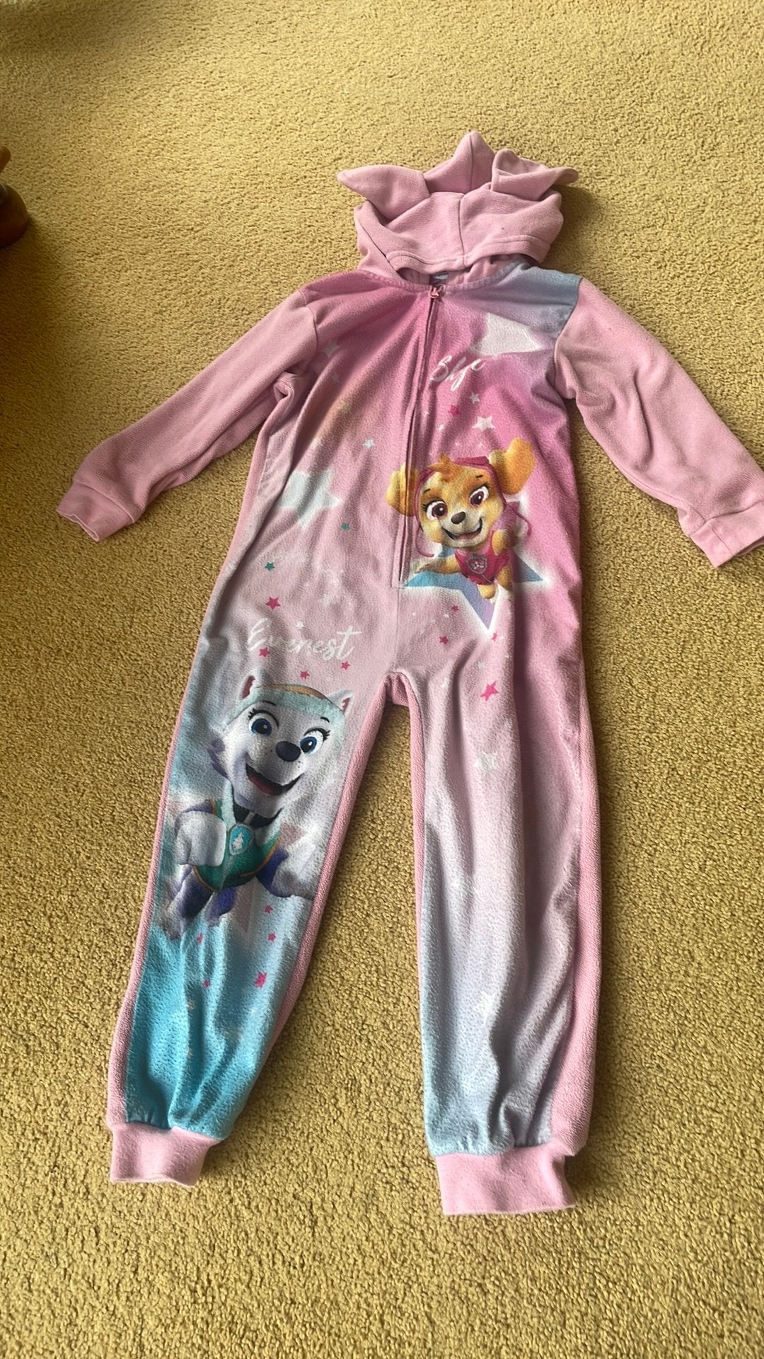 Onesie pyama Paw patrol maat 110 roze, Ophalen of Verzenden, Gebruikt, Meisje, Nacht- of Onderkleding
