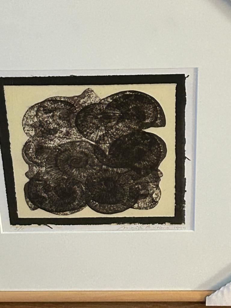 Abstracte Ets van Marijk Gerritsma, 1994, Ophalen of Verzenden