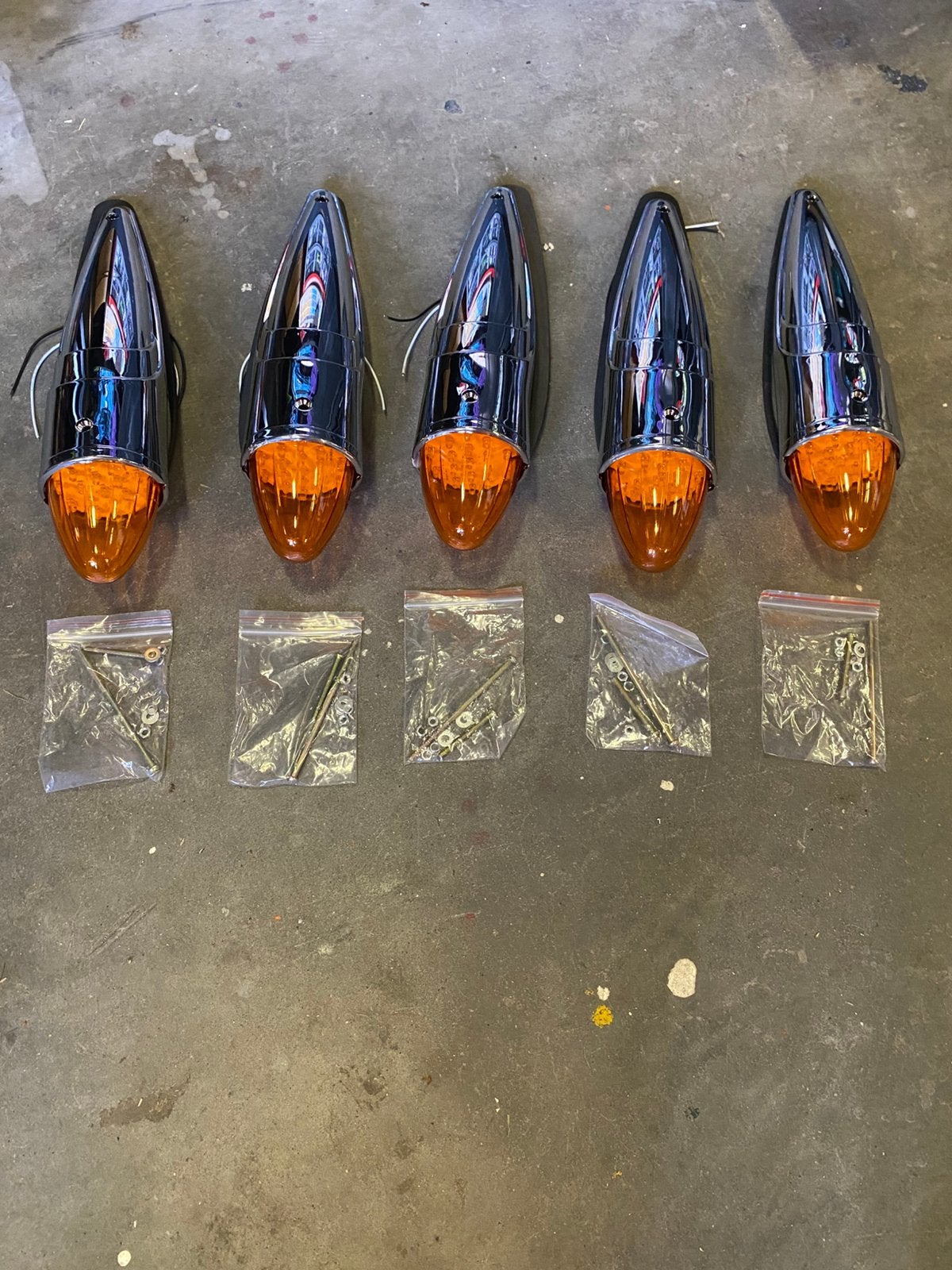 5 torpedo led toplampen, Ophalen of Verzenden, Nieuw, Volvo