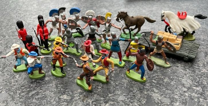 Vintage Britains LTD Speelgoedfiguren, Ophalen of Verzenden, Gebruikt