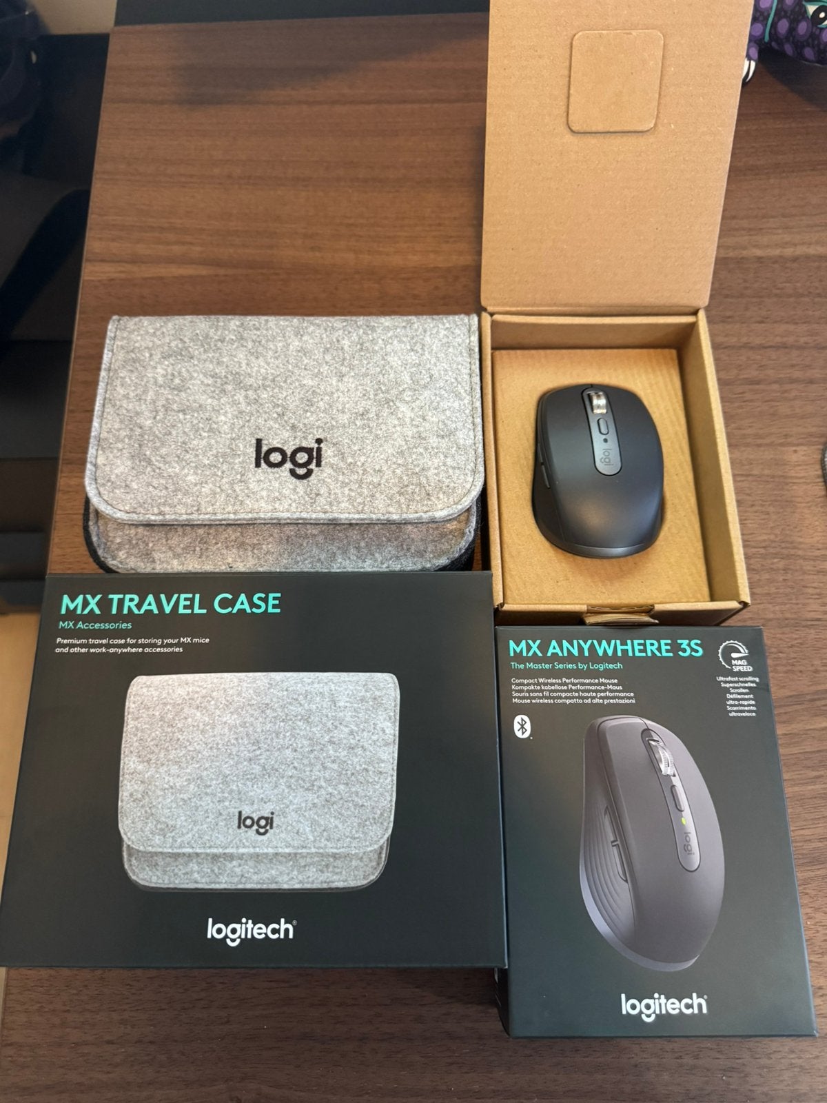 Logitech MX Anywhere 3S, Computers en Software, Ophalen of Verzenden, Nieuw, Rechtshandig, Logitech