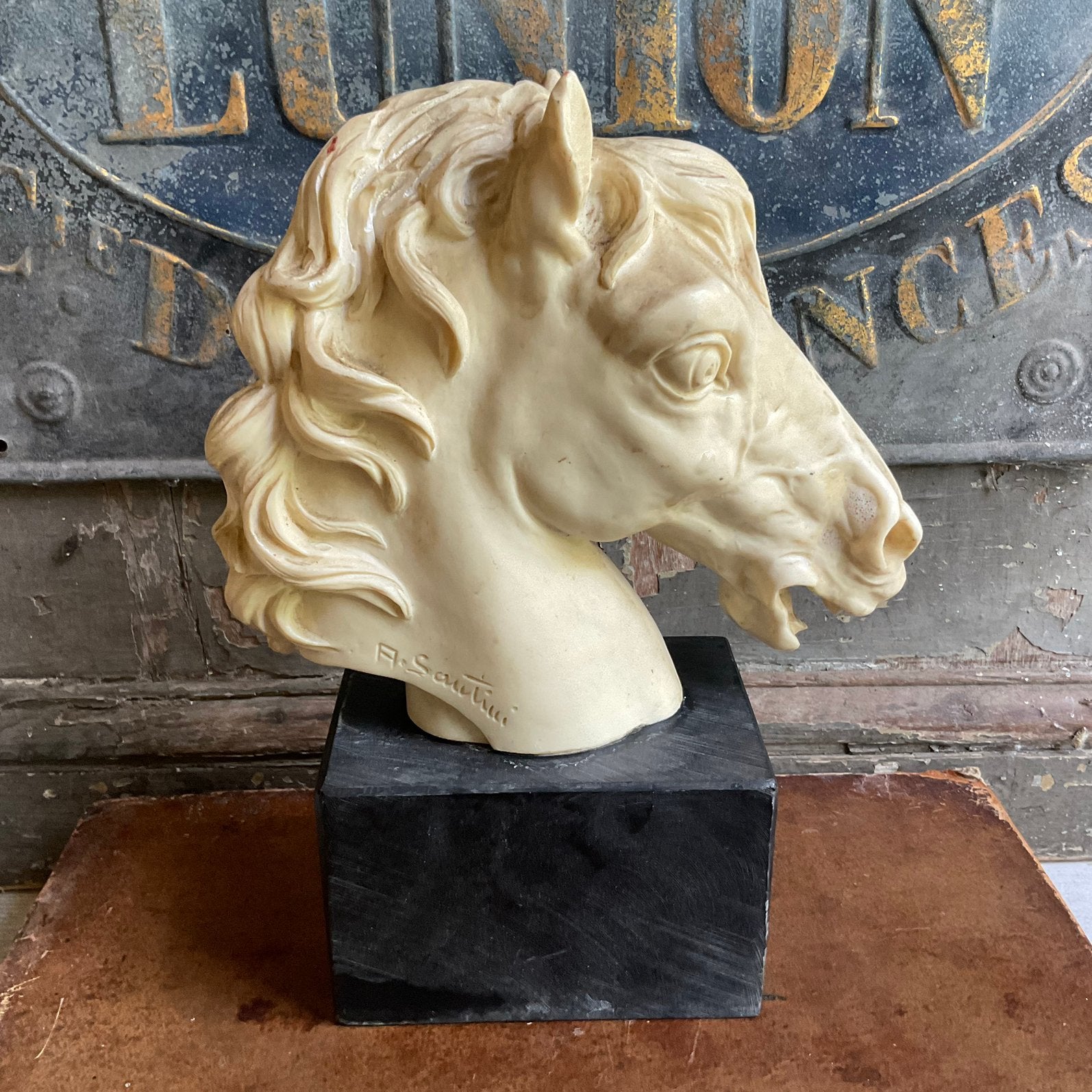 Beeld paardenhoofd *floor epe*, Ophalen of Verzenden