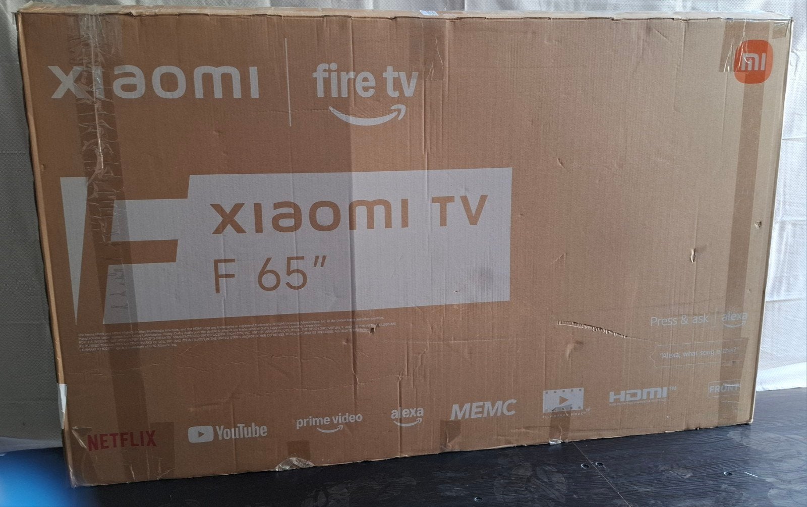Xiaomi TV F 65 inch 4K UHD Fire TV-scherm kapot-onderdelen, 50 Hz, Ophalen, Overige merken, 100 cm of meer