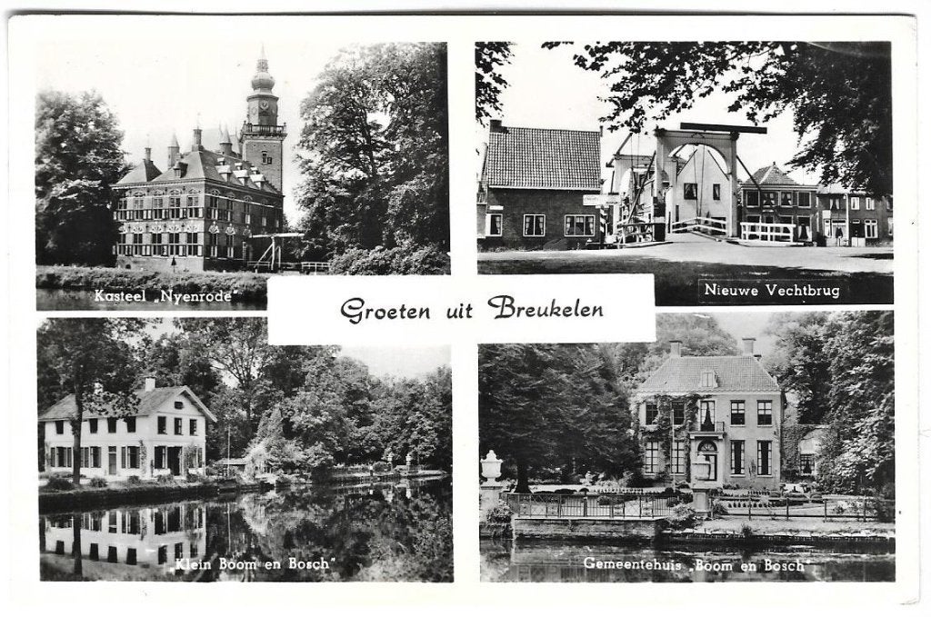 B54 Breukelen groeten uit, Ophalen of Verzenden, 1960 tot 1980, Gelopen, Utrecht