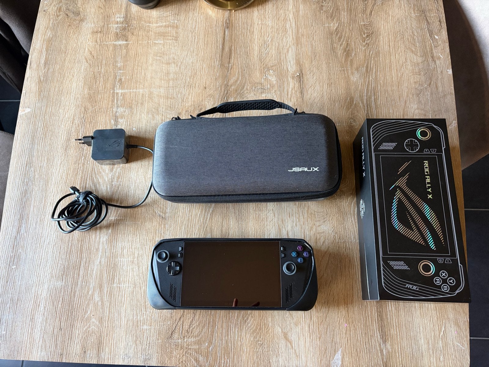 ASUS ROG Ally X - Zo goed als nieuw met JSAUX hoes, Ophalen of Verzenden, ASUS, Zo goed als nieuw