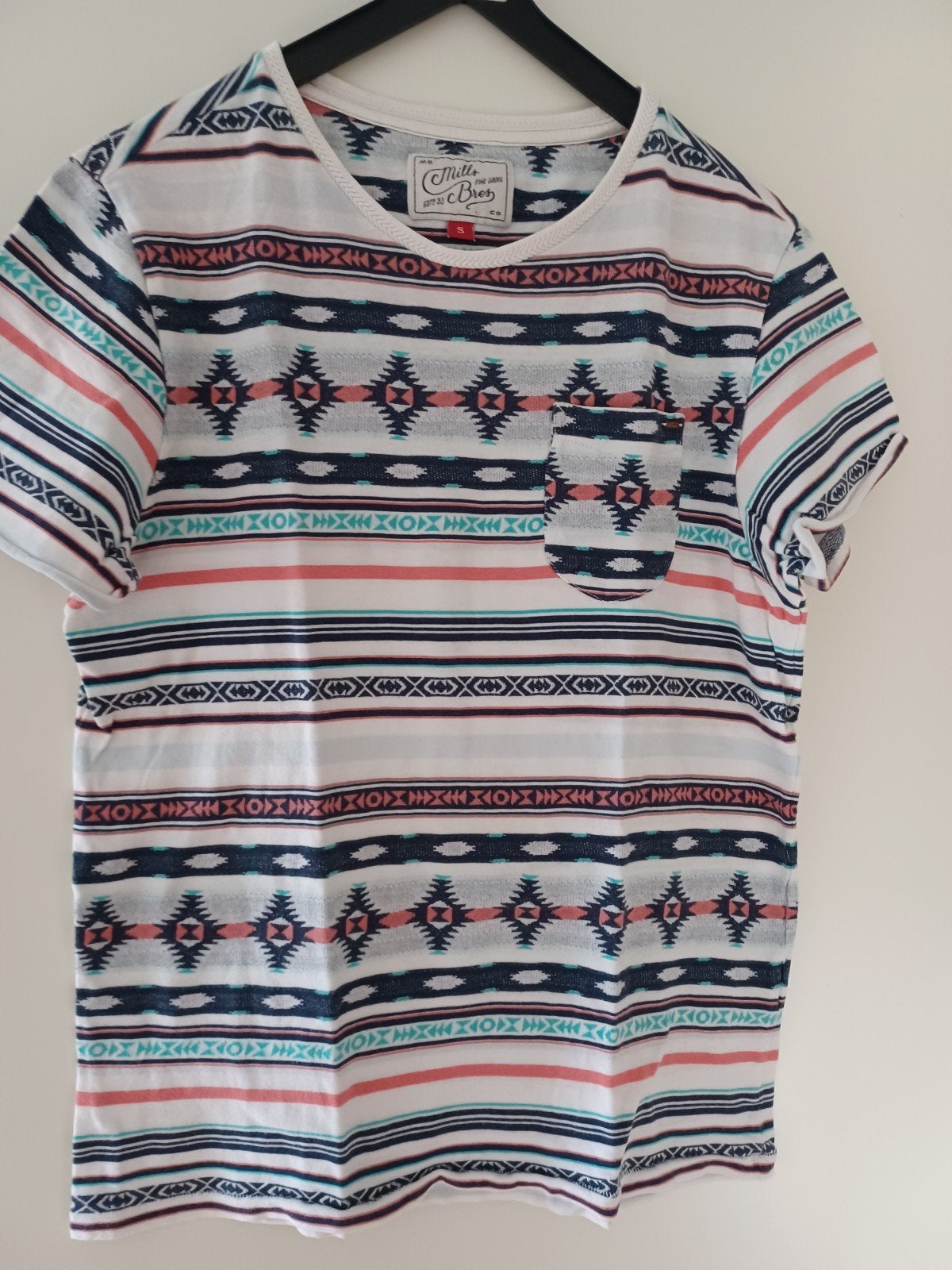 Heren shirt  maat S, Kleding | Heren, Ophalen of Verzenden, Zo goed als nieuw, Maat 46 (S) of kleiner, Mills Brothers