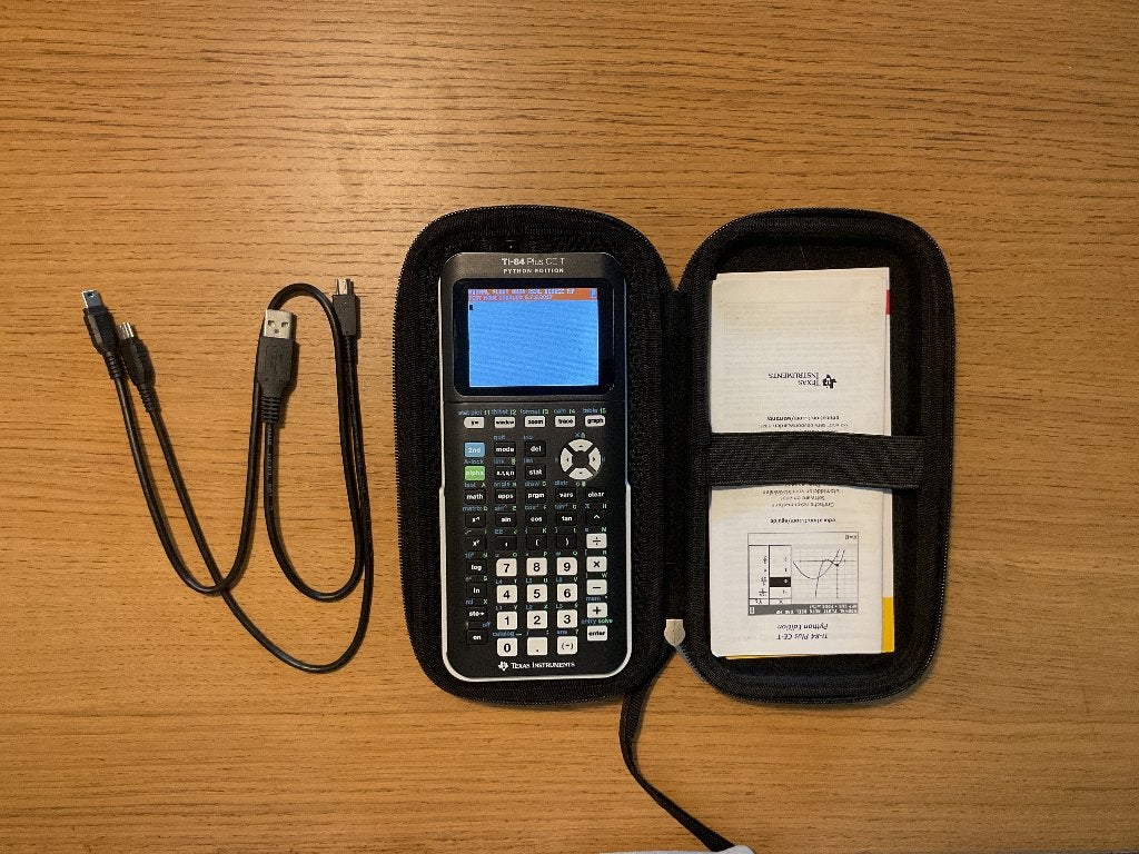 Grafische rekenmachine TI-84 Plus CE-T, Ophalen, Zo goed als nieuw