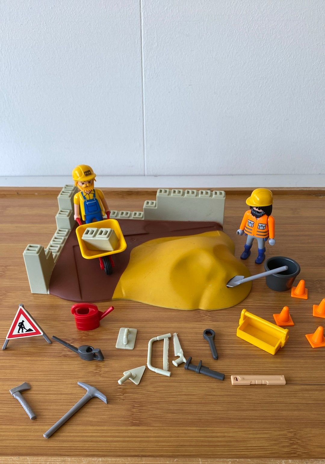 Playmobil bouwplaats. Zie foto’s., Ophalen of Verzenden, Gebruikt, Losse onderdelen