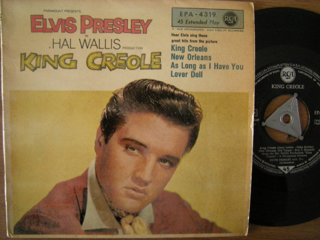 Elvis Presley (King Creole) ep., Ophalen of Verzenden, Gebruikt, Pop