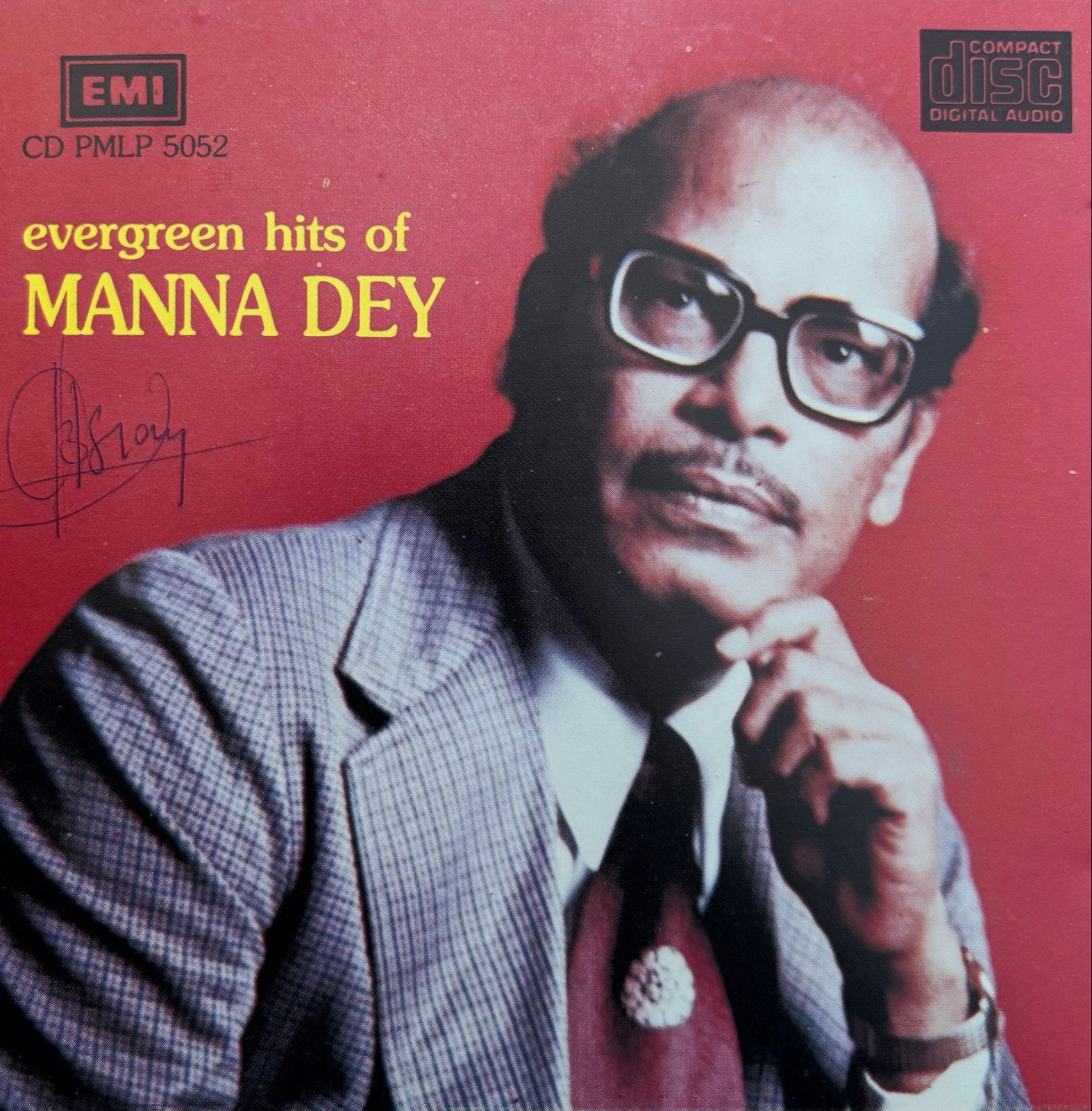 Evergreen Hits of Manna Dey - EMI CD PMPL 5052, Verzenden, Zo goed als nieuw