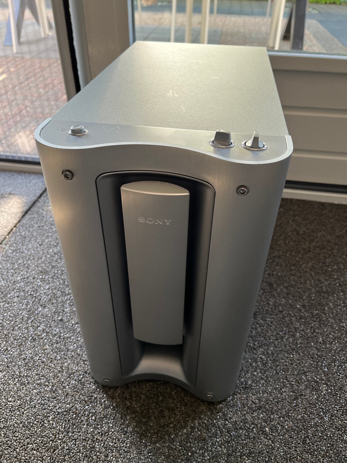 Sony SA-WMS835 actieve subwoofer - Krachtige bas, Audio, Tv en Foto, Luidsprekers, Ophalen, Gebruikt, Subwoofer, Sony