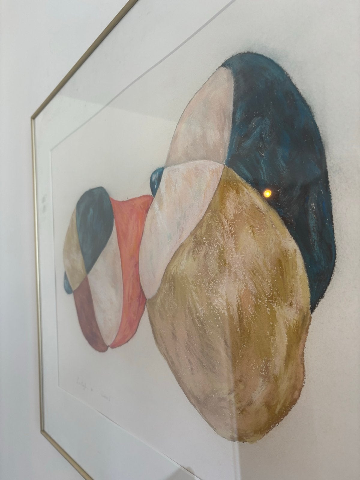 Schilderij Lilian van Haeften - 'Wachters II’, Antiek en Kunst, Ophalen