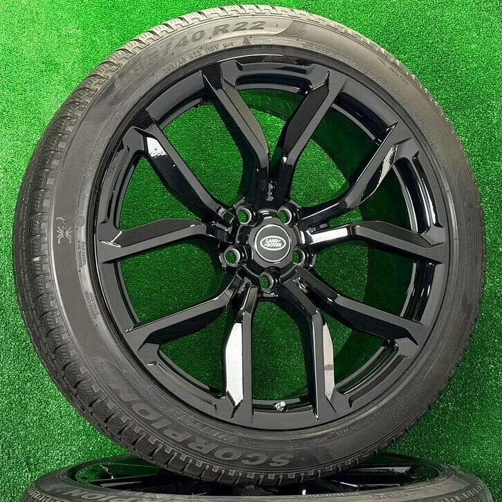Originele 22 inch SVR velgen winterbanden Range Rover Sport, Land Rover, Gebruikt, 285 mm, Banden en Velgen