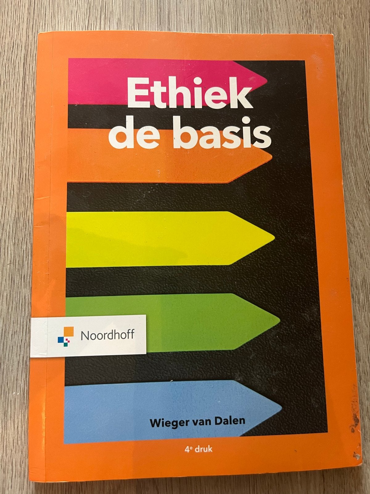 Ethiek de basis - Wieger van Dalen (4e druk), Ophalen of Verzenden, Gamma, Gelezen, HBO