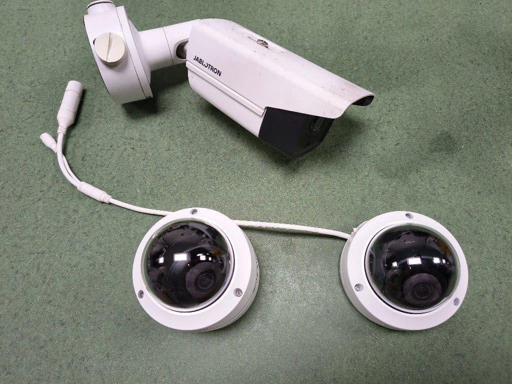 Jablotron IP camera's (3 stuks), Ophalen of Verzenden, Gebruikt, Detector, Sensor of Melder, Beweging