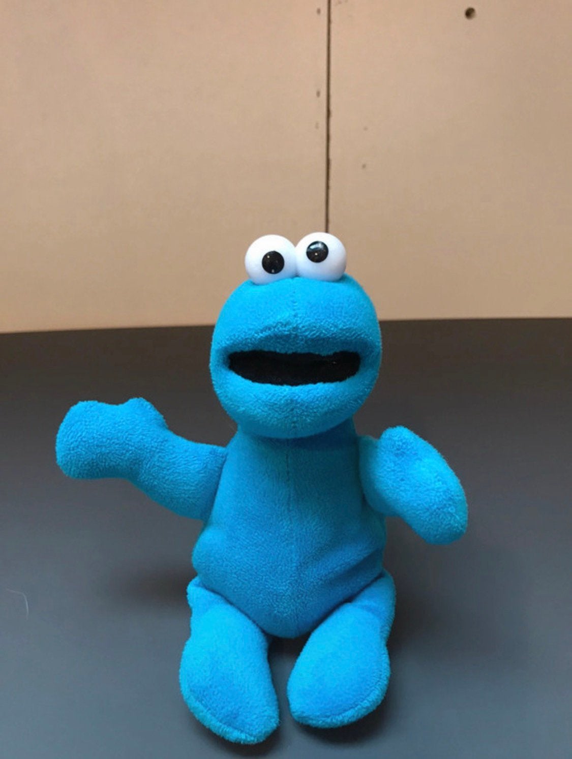 23cm Koekie monster Sesame Street, Kinderen en Baby's, Speelgoed | Knuffels en Pluche, Ophalen, Zo goed als nieuw, Overige typen