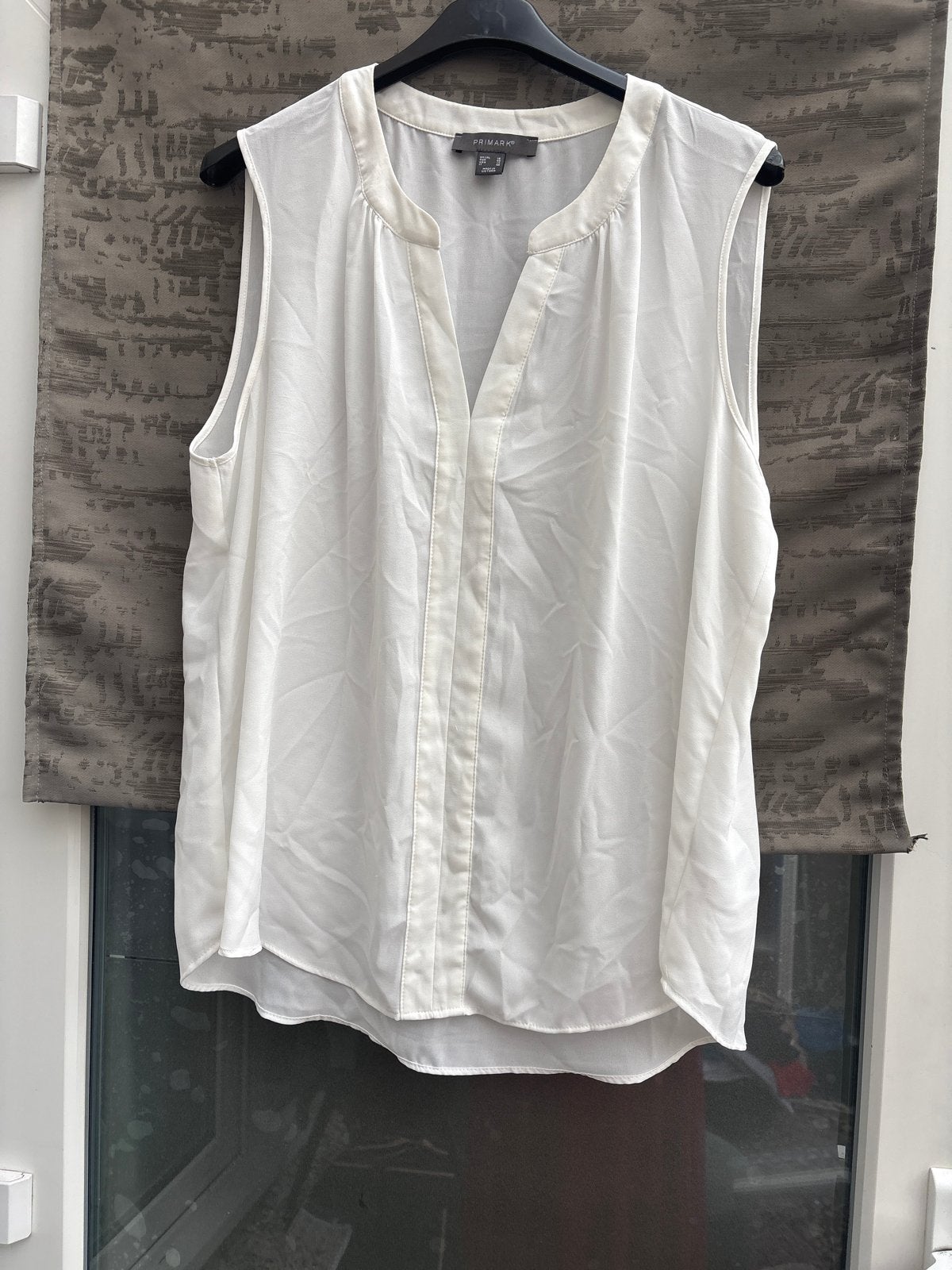 Witte mouwloze blouse van Primark, maat Xl, Wit, Maat 46/48 (XL) of groter, Nieuw, Ophalen of Verzenden