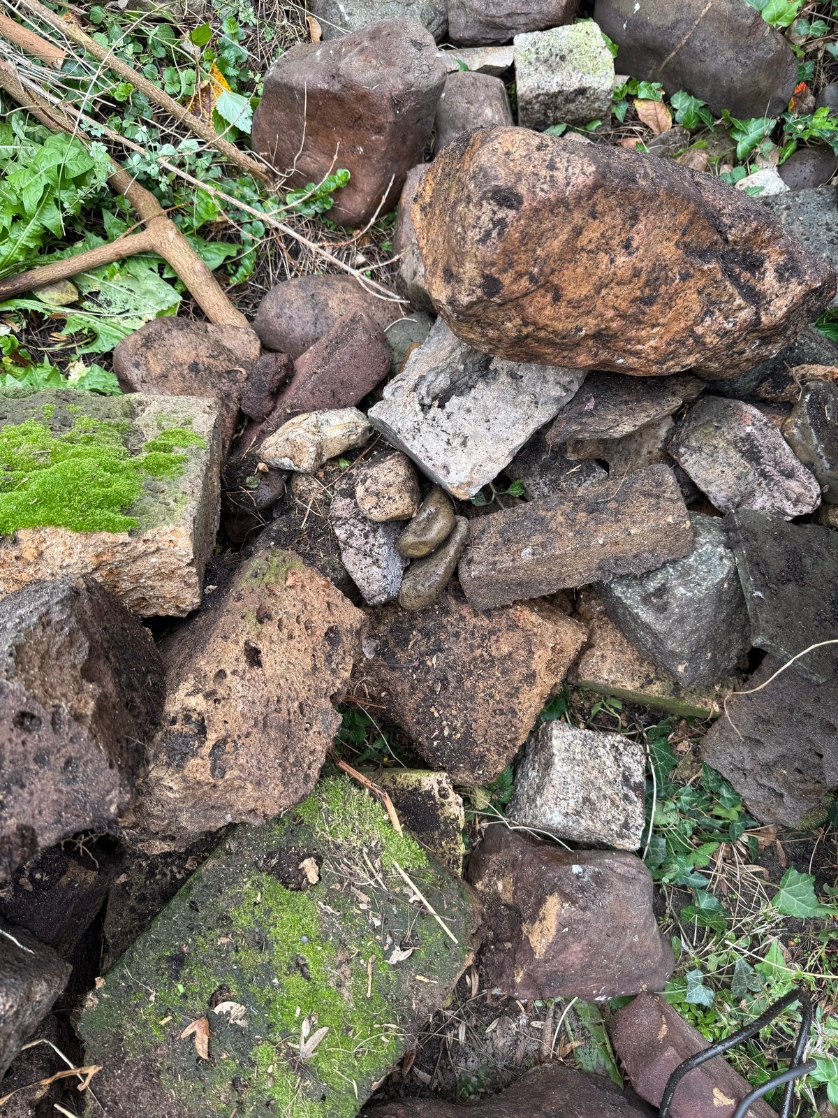 Sierkeien voor tuindecoratie, Tuin en Terras, Ophalen, Gebruikt, Fontein