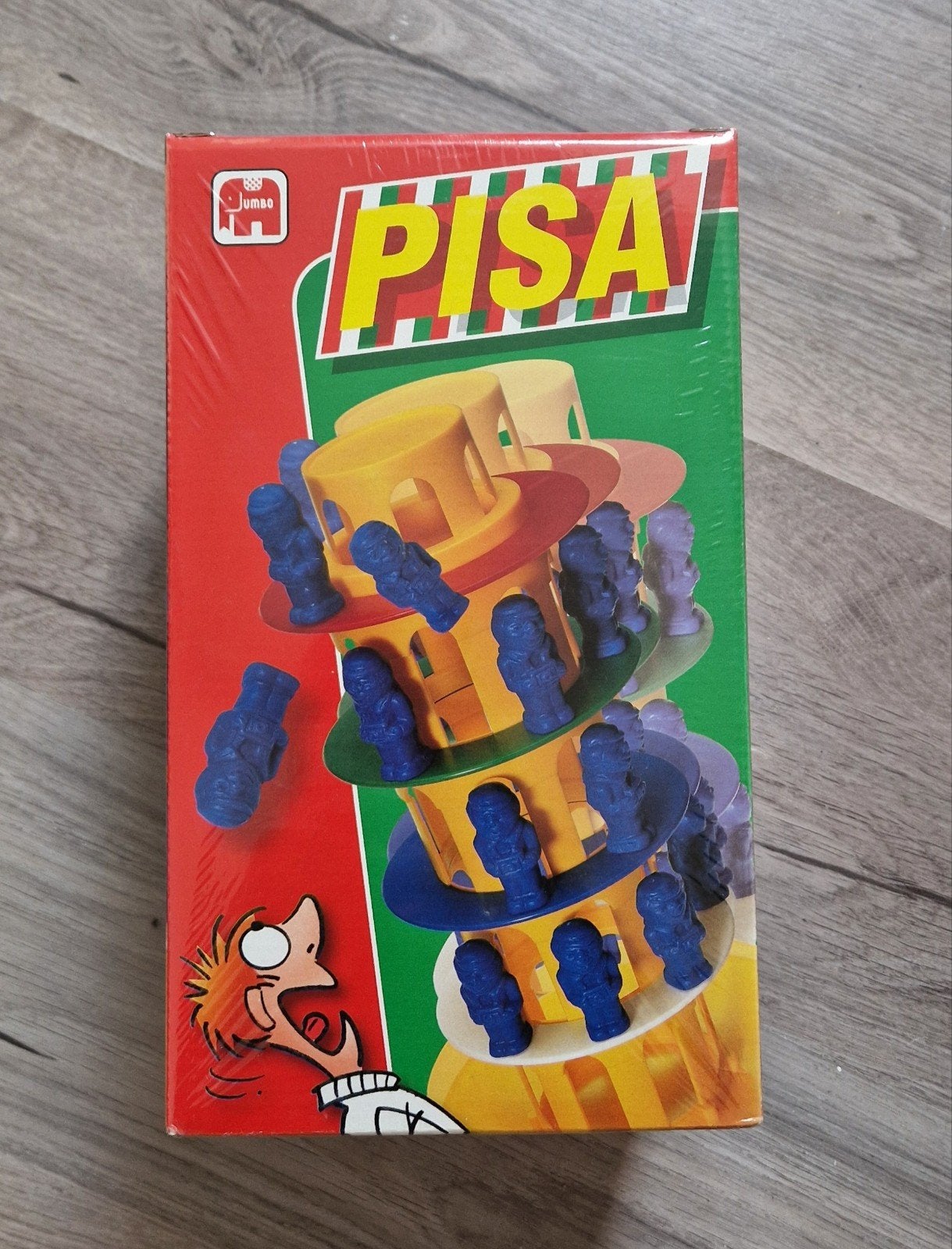 Jumbo Toren van Pisa spel nieuw in seal, Hobby en Vrije tijd, Gezelschapsspellen | Overige, Drie of vier spelers, Ophalen of Verzenden