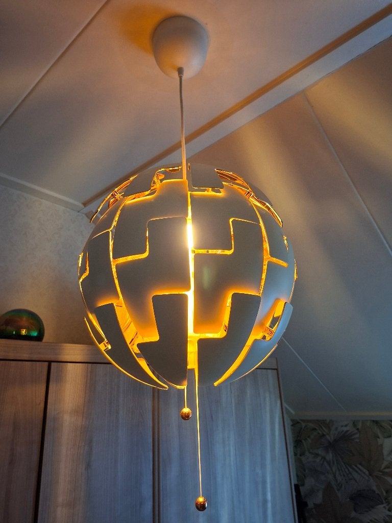 Hanglamp bol  IKEA PS 2014, Huis en Inrichting, Lampen | Hanglampen, Ophalen of Verzenden, Gebruikt, Kunststof, E27 (groot)