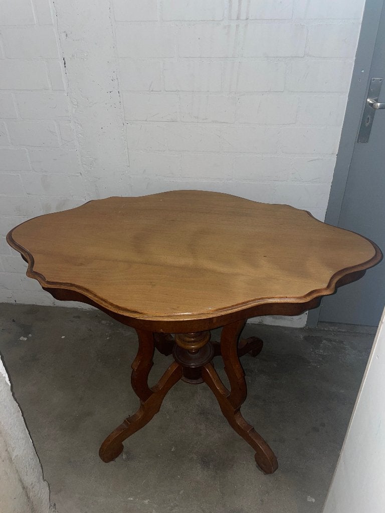Antieke tafel met 2 stoelen, Ophalen