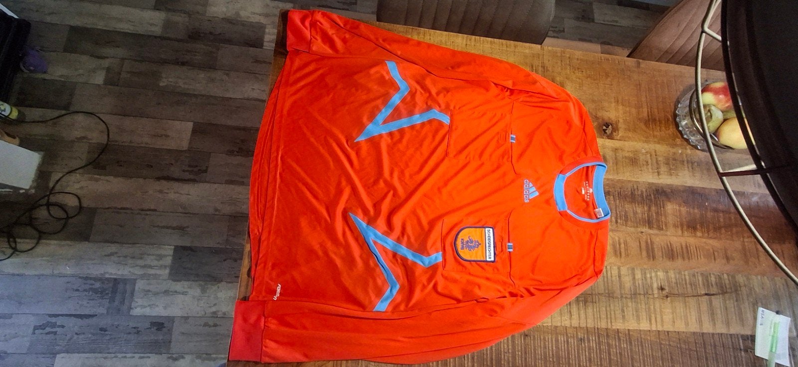 Adidas Scheidsrechter Shirt Lange Mouw Maat XL Oranje, Kleding | Heren, Maat 56/58 (XL), Oranje, Ophalen of Verzenden, Adidas