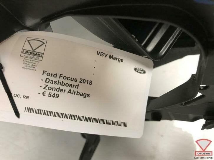 ford focus 2018 dashboard, Gebruikt, Info@ford.com, Ophalen of Verzenden, Ford