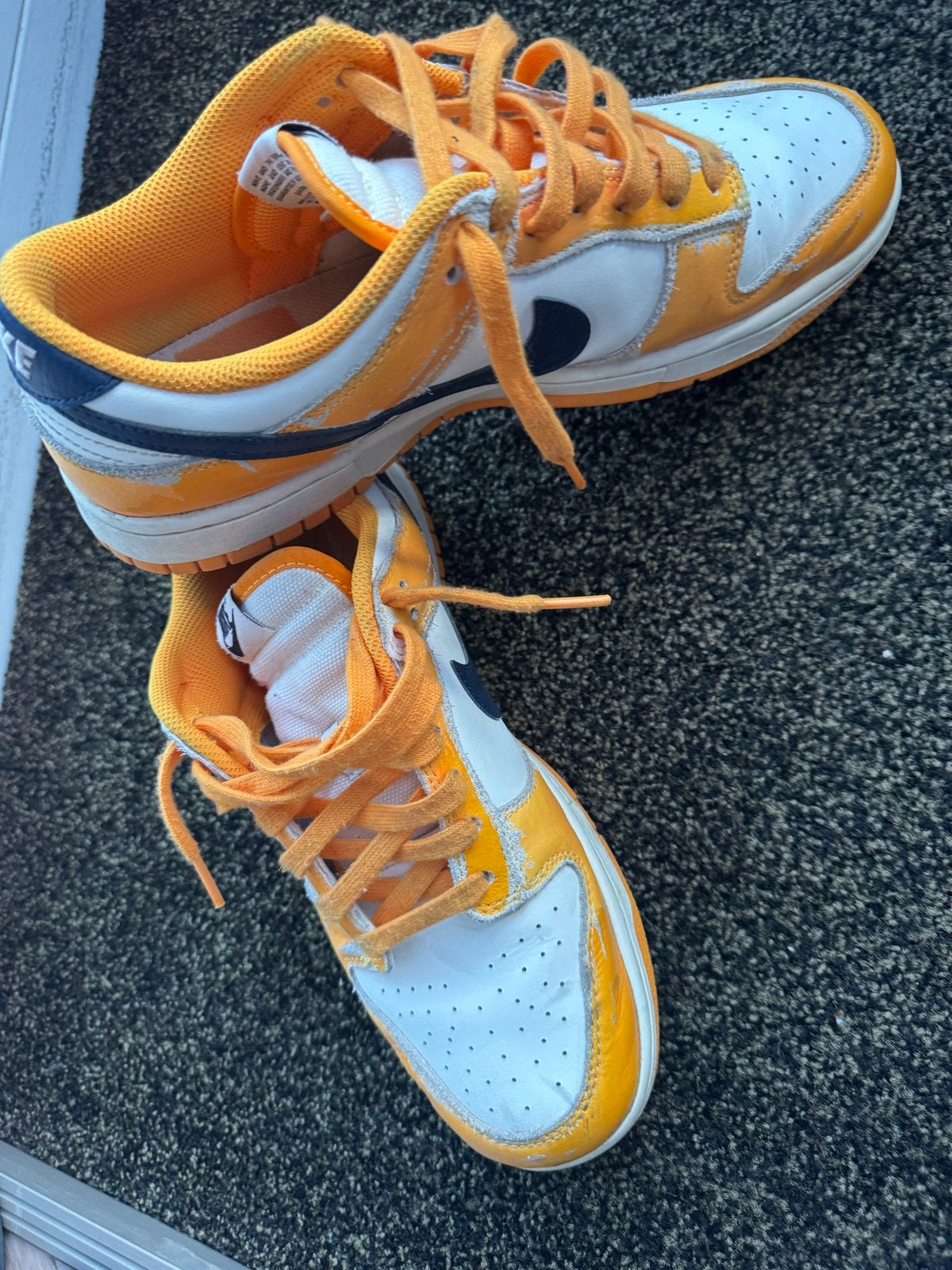 Nike Dunk Low Disrupt 2 'Sunrise' Sneakers, Ophalen of Verzenden, Gedragen, Overige kleuren, Sneakers of Gympen