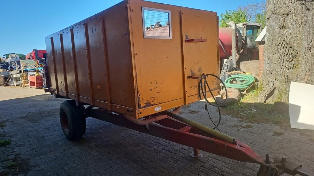 Miedema meststrooier nette staat 5tons, Zakelijke goederen, Agrarisch | Werktuigen, Ophalen, Gewasbescherming en Bemesting