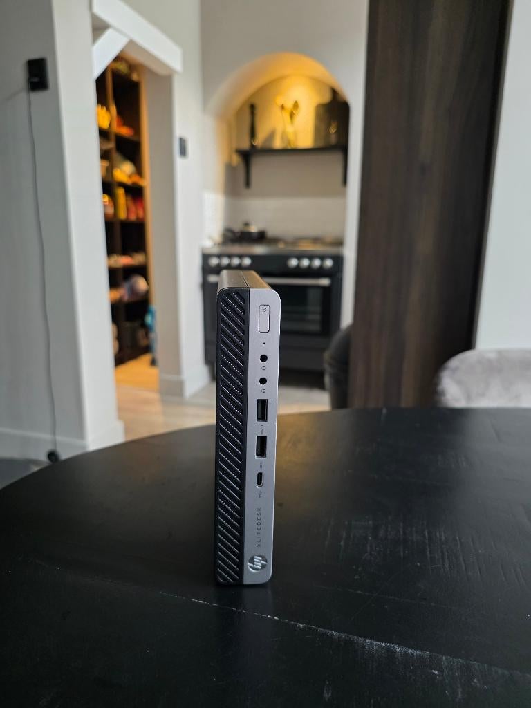 hp 800 G3 mini 35w/i5 6500/8gb DDR4/250gb SSD/windows 11, Computers en Software, Desktop Pc's, Zo goed als nieuw, 3 tot 4 Ghz