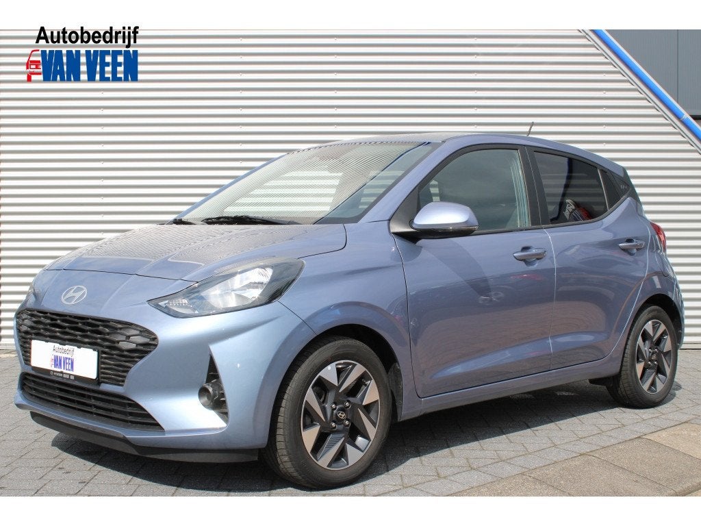 Hyundai i10 1.0 Comfort Smart | Lichtmetalen velgen | Airco, 21 km/l, Stof, Zwart, 899 kg