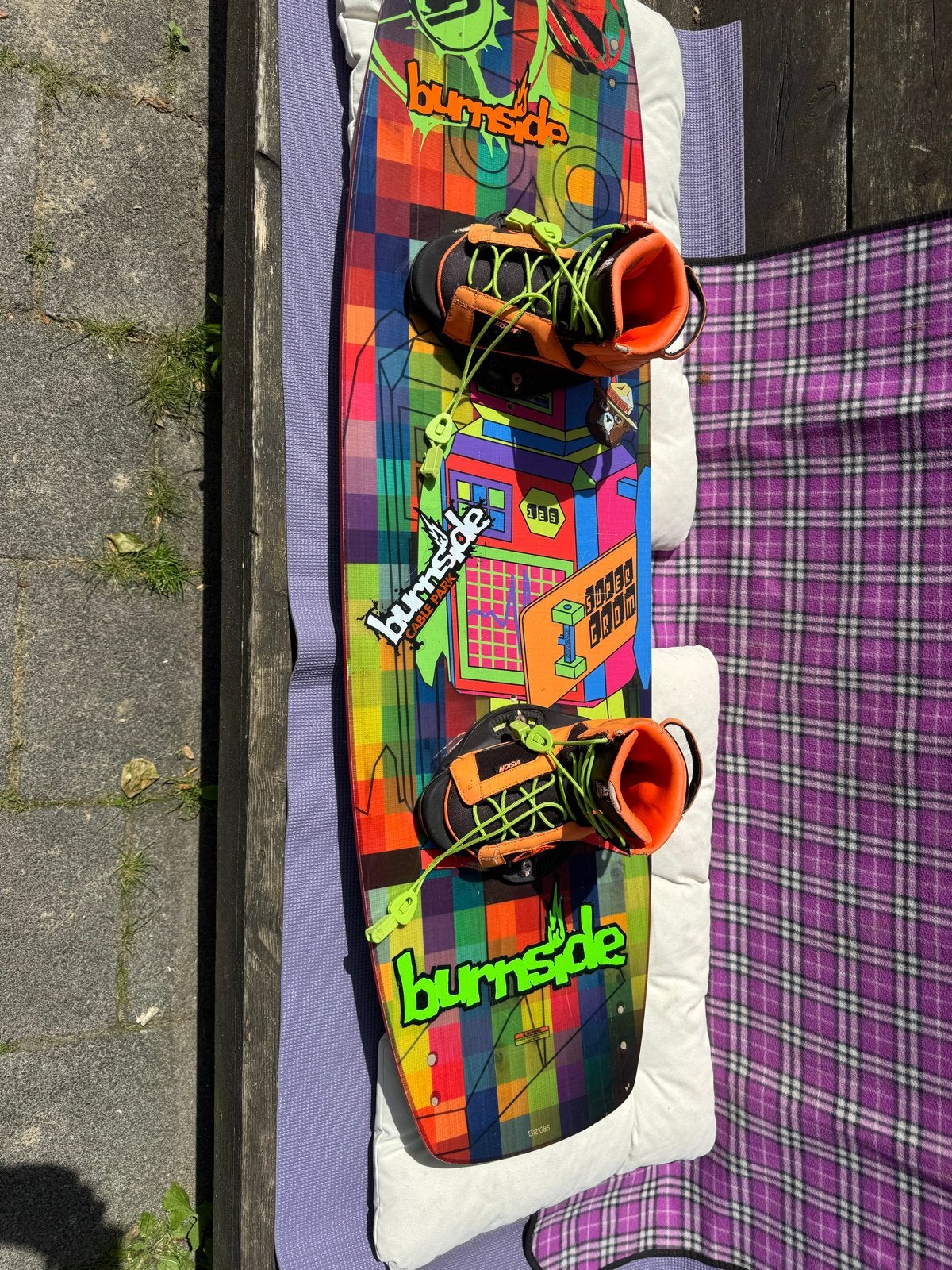 Limited Edition Slingshot Wakeboard voor Kids - Maat 38, Ophalen of Verzenden, Gebruikt, Board en Schoenen