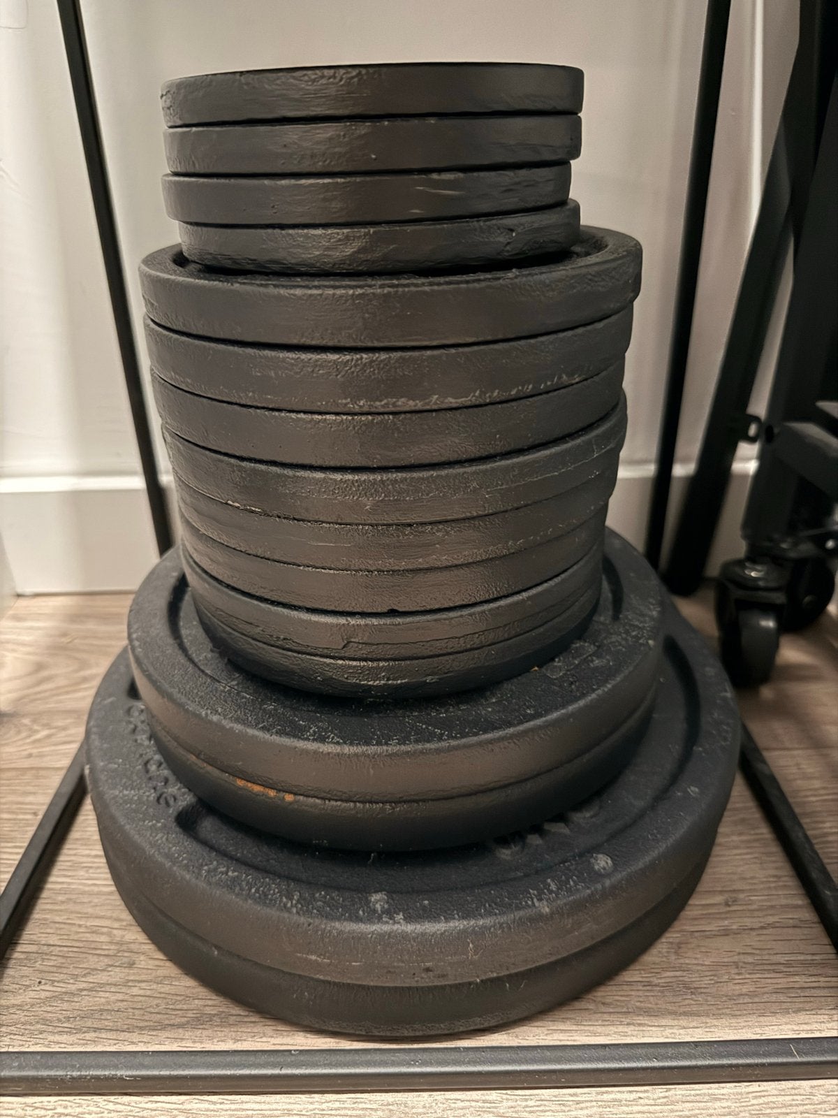 Domyos Halterschijven Set - 1kg, 2kg, 5kg, 10kg, Ophalen, Gebruikt, Armen, Halterschijven