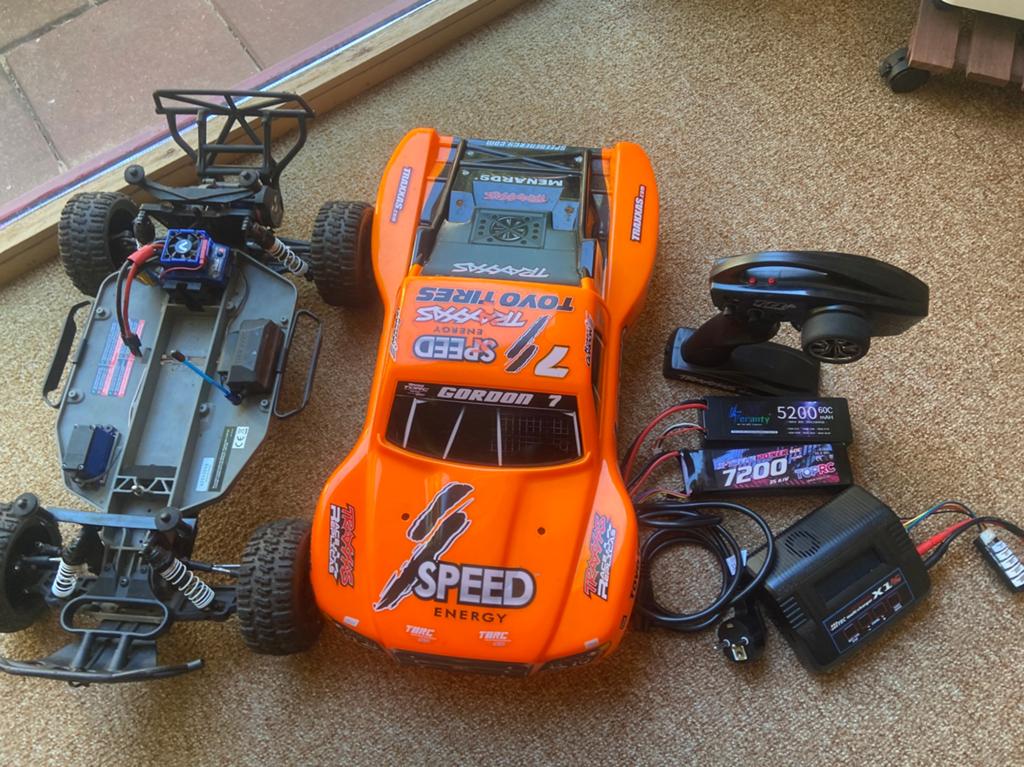Traxxas slash vxl, Ophalen of Verzenden, Zo goed als nieuw, Auto offroad